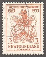 Newfoundland Scott 214 Used VF